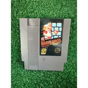SUPER MARIO BROS. Nintendo NES, 1985 With Manual